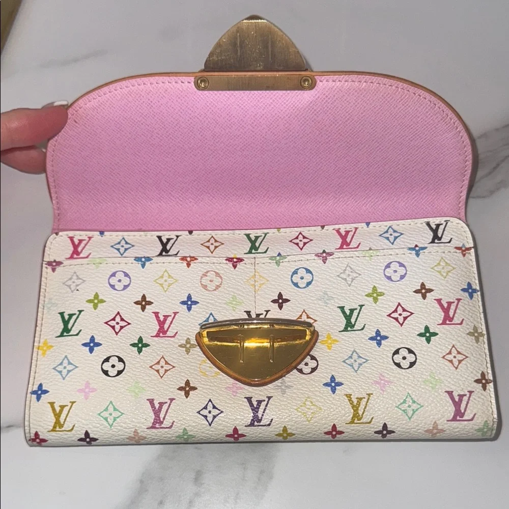 Louis Vuitton Murakami Portefeuille Eugenie Wallet